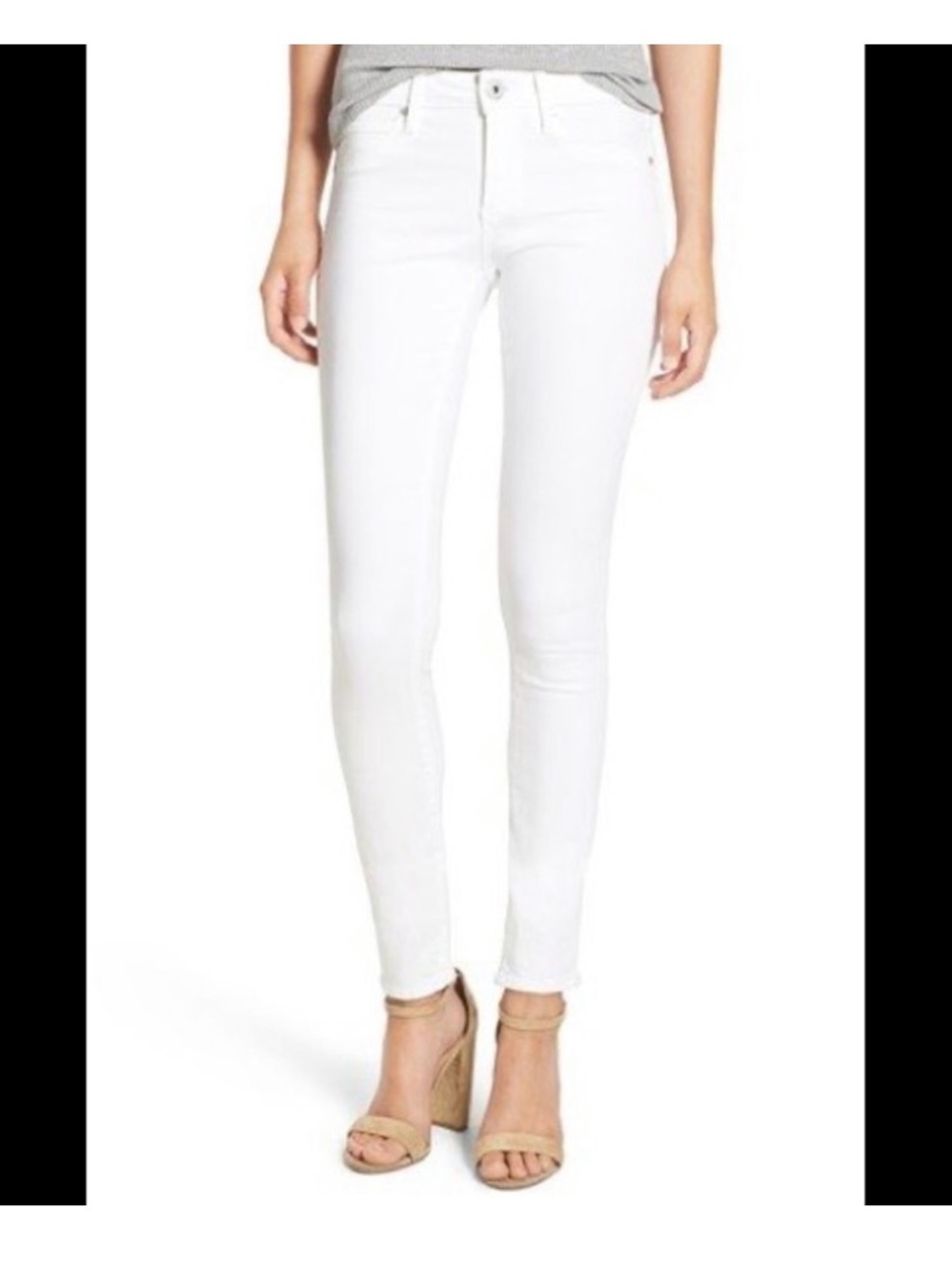 Articles Of Society White Skinny Denim Jeans
27